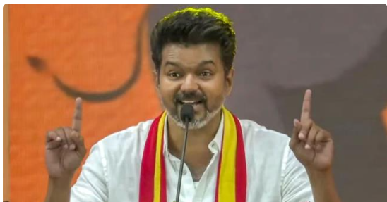 ഡി​എം​കെ ബി​ജെ​പി​യു​ടെ ര​ഹ​സ്യ പ​ങ്കാ​ളിയെന്ന് വി​ജ​യ്