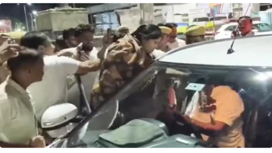 രാജസ്ഥാനിൽ ബിജെപി നേതാവിന്‍റെ മുഖത്തടിച്ച് കോൺഗ്രസ് എംഎൽഎ