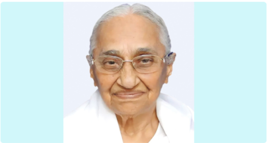 വി​​​​ശ്വ​​​​വി​​​​ദ്യാ​​​​ല​​​​യ​​​​ത്തി​​​​ന്‍റെ മേ​​​​ധാ​​​​വി ദാദി രതൻമോഹിനി അന്തരിച്ചു