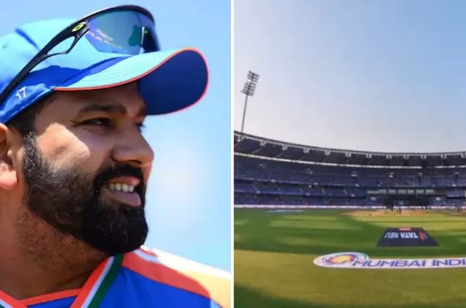 ക്രിക്കറ്റ്‌ ഇതിഹാസങ്ങള്‍ക്കൊപ്പം ഇനി രോഹിത്തും; വാങ്കഡെ സ്റ്റേഡിയത്തില്‍ രോഹിത് ശര്‍മ സ്റ്റാന്‍ഡ് വരുന്നു
