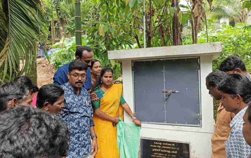 വണ്ടൻപതാൽ മേഖലയിലെ കുടിവെള്ള പ്രശ്നത്തിന് ശാശ്വത പരിഹാരമായി 