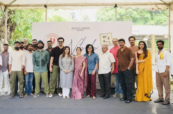 പൃഥ്വിരാജ് – പാർവതി തിരുവോത്ത് ചിത്രം;  ‘നോബഡി’ ചിത്രീകരണം ആരംഭിച്ചു
