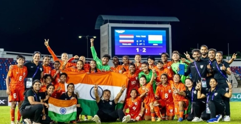 ഏഷ്യൻ കപ്പിന് യോഗ്യത നേടി ഇന്ത്യയുടെ വനിതാ ഫുട്ബോൾ ടീം