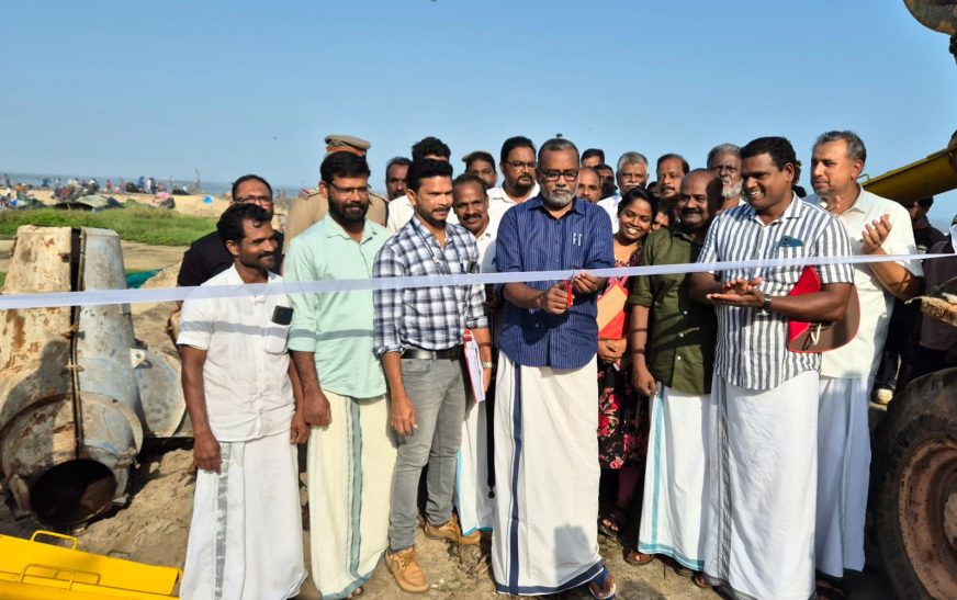 അര്‍ത്തുങ്കല്‍ തുറമുഖ വികസനം യാഥാര്‍ഥ്യമാകുന്നു; ടെട്രാപോഡ് നിര്‍മ്മാണത്തിന് തുടക്കം