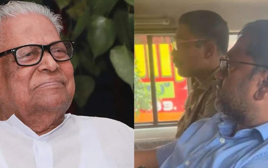 വി എസിനെ അധിക്ഷേപിച്ചു.. അധ്യാപകനെ സസ്‌പെന്‍ഡ് ചെയ്തു