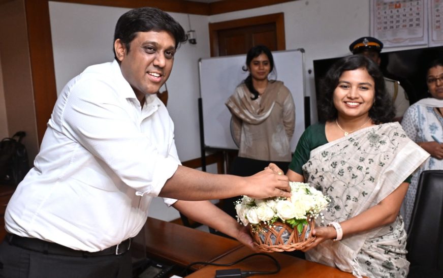 എറണാകുളം ജില്ലാ കളക്ടറായി ജി. പ്രിയങ്ക ചുമതലയേറ്റു