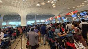 മുംബൈ വിമാനത്താവളത്തിലെ ഡാറ്റാ നെറ്റ്‌വർക്ക് തകരാറിലായി
