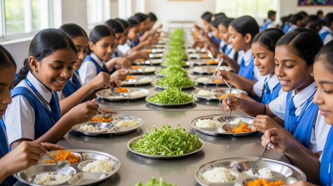 സംസ്ഥാനത്തെ പൊതുവിദ്യാലയങ്ങളില്‍ പരിഷ്‌കരിച്ച ഉച്ചഭക്ഷണ മെനു ഇന്നു മുതല്‍
