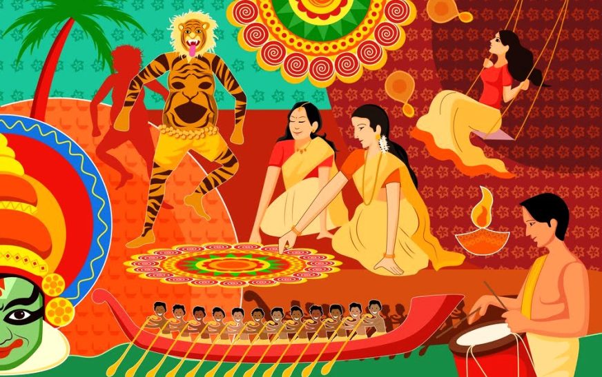 തിരുവോണം വന്നെത്തി: സ്നേഹത്തിന്റെയും സമൃദ്ധിയുടെയും ഉത്സവം ആഘോഷിച്ച് മലയാളികൾ