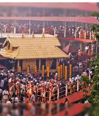 മണ്ഡലപൂജയ്ക്ക് ദിവസങ്ങൾ മാത്രം ബാക്കിനിൽക്കെ ശബരിമലയിൽ വൻ തിരക്ക്