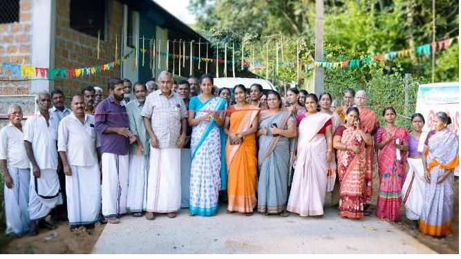 ക്ടായോട്ട്കാവ്-പ്ലാക്കുണ്ട് കോളനി റോഡ് ഉദ്ഘാടനം ചെയ്തു