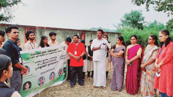 മാലിന്യമുക്തം നവകേരളം: സ്നേഹാരാമം ഒരുങ്ങുന്നു