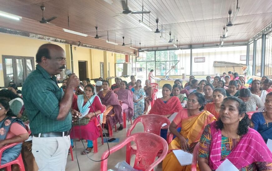 കമ്മ്യൂണിറ്റി മെന്റര്‍മാര്‍ക്ക് പരിശീലനം സംഘടിപ്പിച്ചു