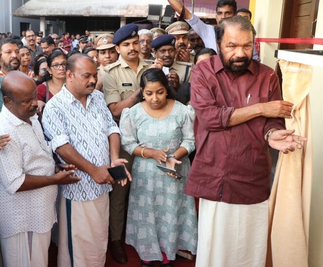 നേമം പോലീസ് സ്റ്റേഷനിൽ പുതിയ വിശ്രമ കേന്ദ്രം മന്ത്രി വി. ശിവൻകുട്ടി ഉദ്ഘാടനം ചെയ്തു