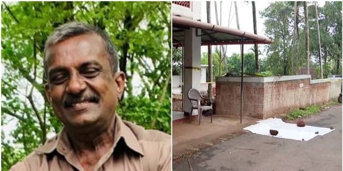 കാര്‍ കഴുകിയ വെളളം റോഡിലേക്ക് ഒഴുക്കിയതിന്‍റെ പേരിലുണ്ടായ തർക്കം; അയൽവാസിയെ അടിച്ചുകൊന്ന പ്രതിയുടെ വീട്ടിലും അക്രമം