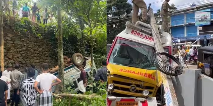 മലപ്പുറം കൊണ്ടോട്ടി മുസ്ലിയാരങ്ങാടിയിൽ സ്കൂൾ വാൻ മറിഞ്ഞു; 12 വിദ്യാര്‍ത്ഥികൾക്ക് പരിക്ക്