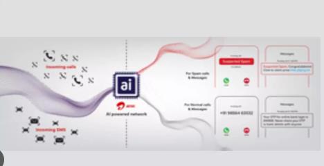 കേരളത്തിൽ എയർടെല്ലിന്റെ എഐ സംവിധാനം കണ്ടെത്തിയത് 55 മില്ല്യൺ സ്പാം കോളുകളെ