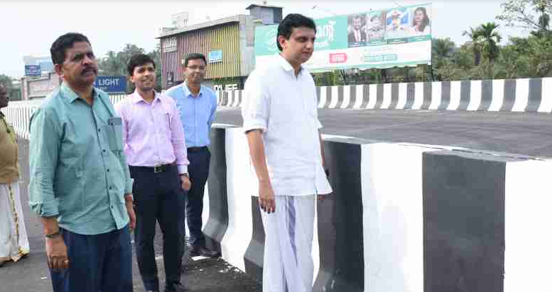 പാലാഴി റോഡ് ജംഗ്ഷൻ മേൽപ്പാലം ക്രിസ്മസിന് മുമ്പ് തുറന്നുകൊടുക്കുമെന്ന് മുഹമ്മദ് റിയാസ്