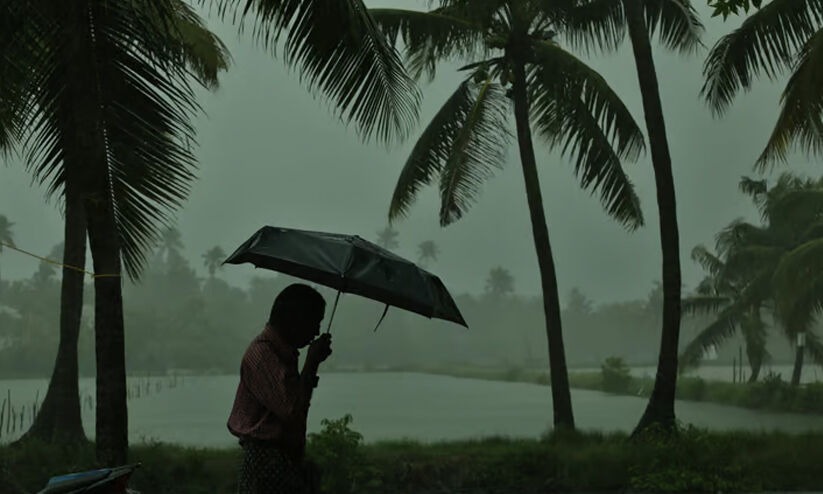 സംസ്ഥാനത്ത് മഴ മുന്നറിയിപ്പ്; ആറ് ജില്ലകളിൽ യെല്ലോ അലർട്ട്