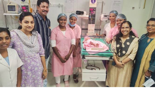 അച്ഛനമ്മമാര്‍ ഐസിയുവില്‍ ഉപേക്ഷിച്ച കുഞ്ഞിനെ ‘നിധി’ പോലെ കാത്ത് സര്‍ക്കാര്‍