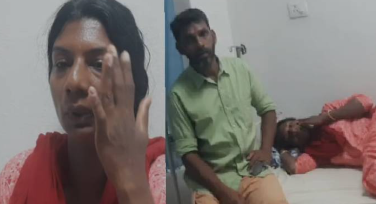 യുവതിയെ വീട്ടിൽ കയറി മർദിച്ച് അയൽവാസികൾ