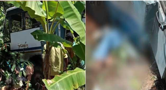 കെ​എ​സ്ആ​ര്‍​ടി​സി ബ​സ് താ​ഴ്ച​യി​ലേ​ക്ക് മ​റി​ഞ്ഞു ; ഒരാൾ മരിച്ചു