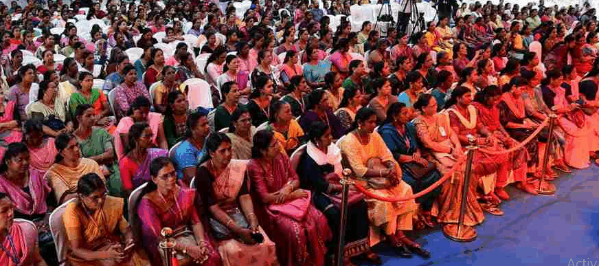 എന്റെ കേരളത്തിന് ആവേശമായി ആടിയും പാടിയും ആശാ സംഗമം