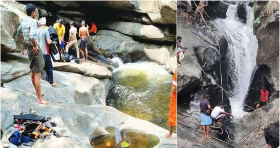 വെ​ള്ള​ച്ചാ​ട്ട​ത്തി​ൽ വീ​ണ യു​വാ​വി​ന്‍റെ മൃ​ത​ദേ​ഹം ക​ണ്ടെ​ത്തി