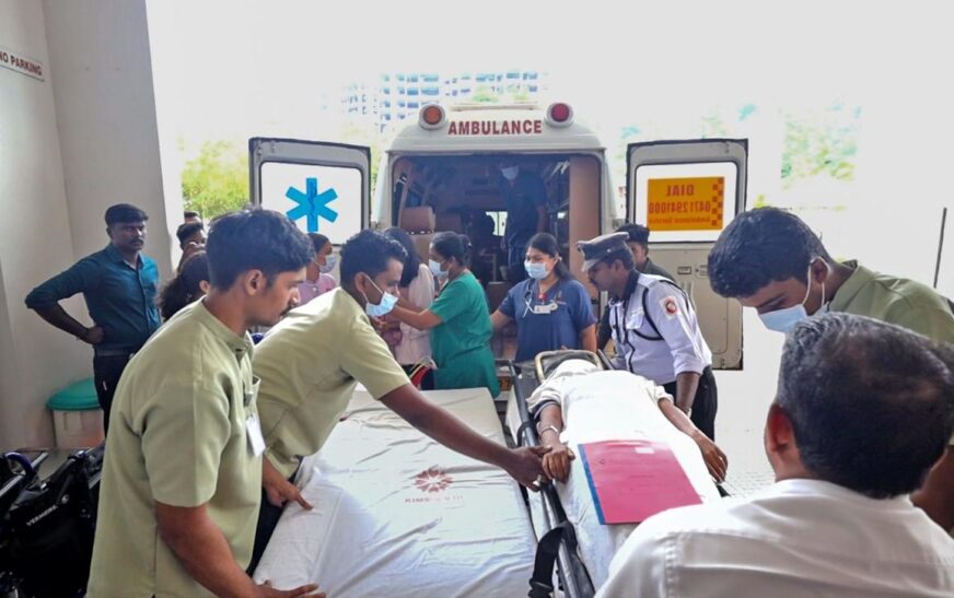 ഗ്യാസ് ലീക്ക്, തീപിടുത്തം; തലസ്ഥാനത്ത് ദുരന്ത നിവാരണ മോക്ഡ്രില്‍ സംഘടിപ്പിച്ച് കിംസ്‌ഹെല്‍ത്ത്