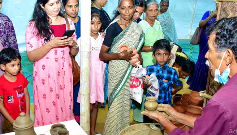 ഗൃഹാതുര സ്മരണയുണർത്തി എന്റെ കേരളം പ്രദർശന വിപണന മേള