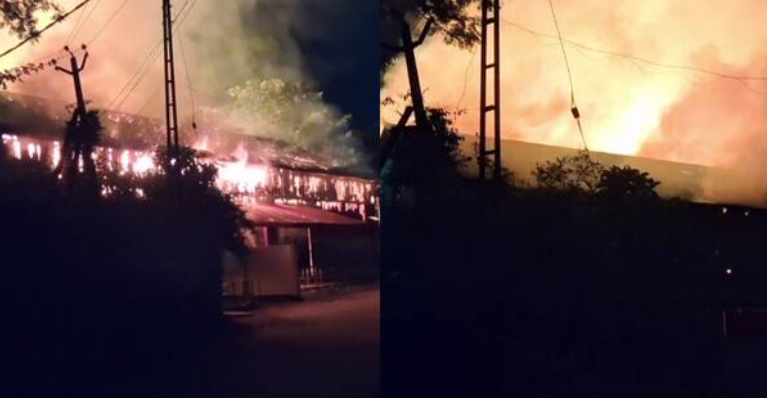 പത്തനംതിട്ട പുളിക്കീഴിൽ ബിവറേജസ് ഔട്ടലെറ്റിൽ തീപിടിത്തം