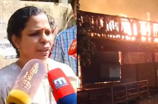 പുളിക്കീഴ് ബീവറേജസ് ഔട്ട്‌ലെറ്റിലെ തീപിടിത്തം ; പത്ത് കോടിയോളം നഷ്ടം