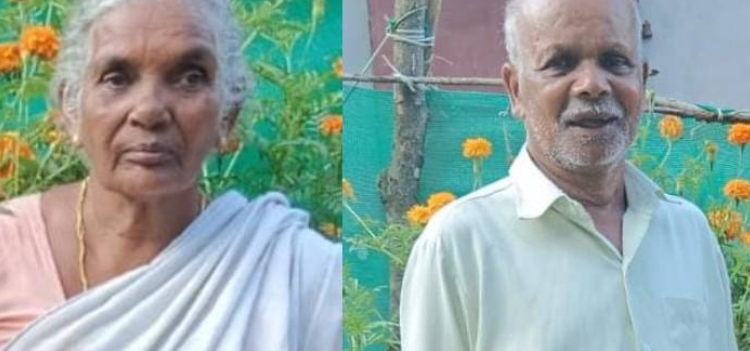 കൊല്ലത്ത് വയോധികയെ ഭർത്താവ് കഴുത്തറുത്ത് കൊലപ്പെടുത്തി