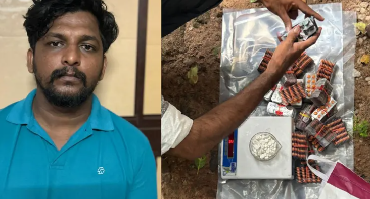 ലഹരി ഗുളികയുമായി യുവാവ് പിടിയിൽ