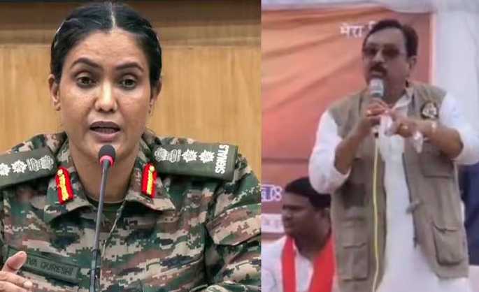 കേണല്‍ സോഫിയക്കെതിരെയുള്ള പരാമര്‍ശത്തില്‍ വീണ്ടും ക്ഷമാപണവുമായി മന്ത്രി