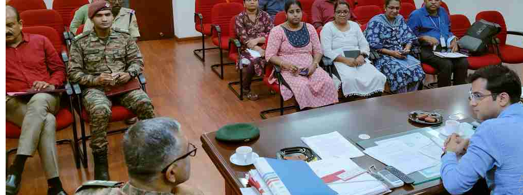 ജില്ലയിലെ ദുരന്തനിവാരണ പ്രവർത്തനങ്ങളിൽ കൈകോർക്കാൻ സൈന്യവും
