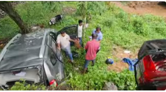 നി​യ​ന്ത്ര​ണം വി​ട്ട ലോ​റി മറ്റ് വാ​ഹ​ന​ങ്ങ​ളി​ലി​ടി​ച്ചു ; നിരവധി പേർക്ക് പരിക്ക്