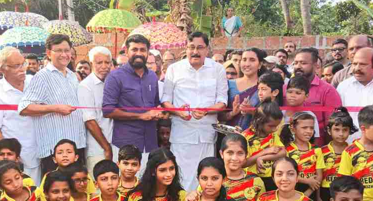 കുഞ്ഞിമംഗലം ഗ്രാമപഞ്ചായത്ത് സ്റ്റേഡിയം മന്ത്രി വി അബ്ദുറഹിമാന്‍ നാടിന് സമര്‍പ്പിച്ചു