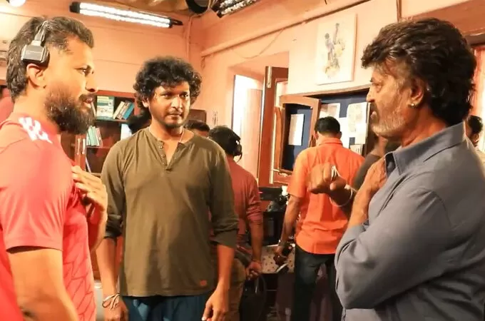 പവര്‍ഹൗസ് വൈബിൽ കൂലി മേക്കിങ് വീഡിയോ