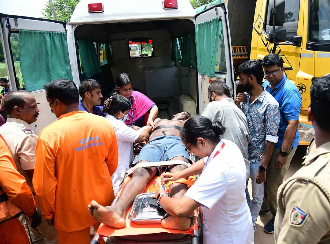 അയ്മനം ഗ്രാമ പഞ്ചായത്തിൽ പ്രളയ മോക്ഡ്രിൽ സംഘടിപ്പിച്ചു