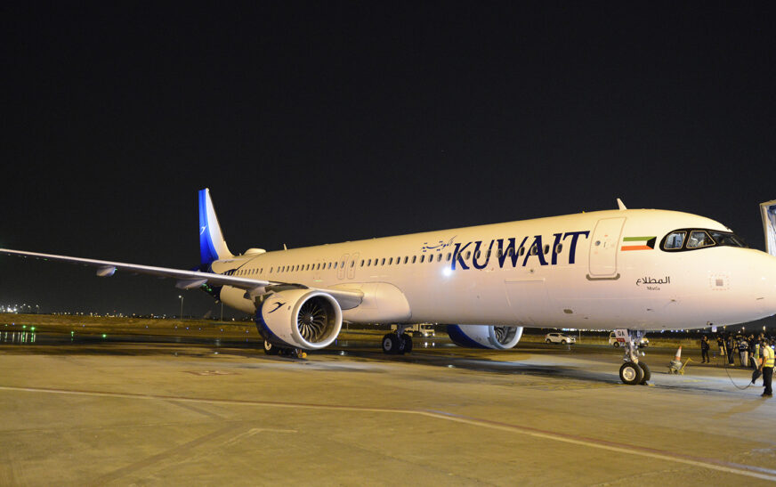 കുവൈത്ത് എയർവേയ്സിന് ആദ്യത്തെ A321നിയോ വിമാനം കൈമാറി എയർബസ്