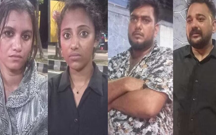 രാസലഹരി കൈവശം വെച്ചു; കോഴിക്കോട് നഗരത്തില്‍ യുവതികള്‍ ഉള്‍പ്പെടെ നാലുപേര്‍ അറസ്റ്റിൽ