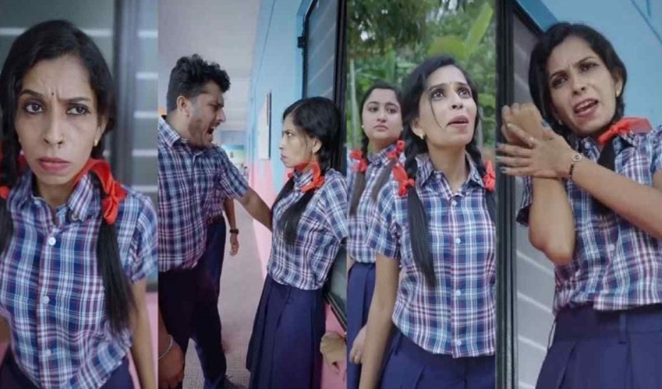 വേറിട്ട ലുക്കിൽ രേണു സുധി; സ്കൂൾ കുട്ടിയായ വിഡിയോയും വൈറൽ