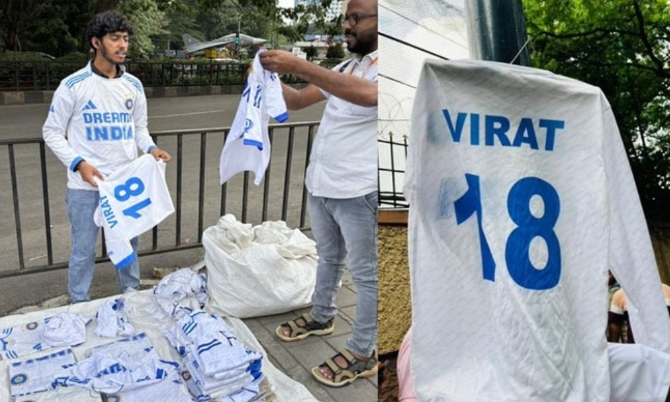 ടെസ്റ്റ് ക്രിക്കറ്റില്‍ നിന്ന് വിരമിച്ച കോലിക്ക് ആദരം, 18-ാം നമ്പര്‍ ജേഴ്സിക്ക് വൻ ഡിമാന്റ്