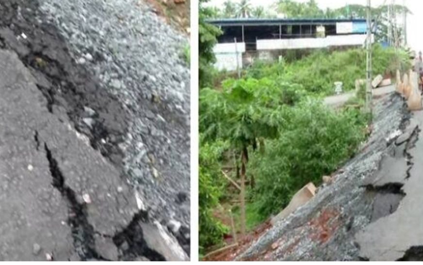 ദേശീയ പാത ഇടിഞ്ഞു താന്ന സംഭവം; കടുത്ത നടപടിയുമായി കേന്ദ്രം