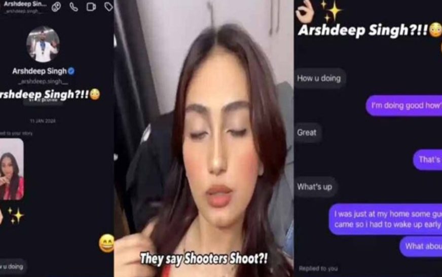 യുവതിയുമായുള്ള സ്വകാര്യ ചാറ്റ് പുറത്ത്; ഇന്ത്യൻ ക്രിക്കറ്റ് താരം വിവാ​ദത്തിൽ