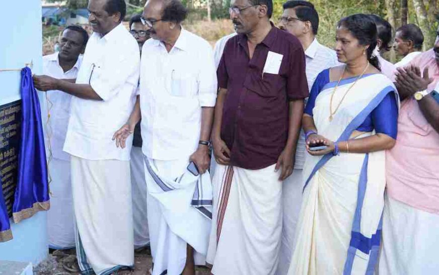 കുന്നത്തുകര ലക്ഷംവീട് കുടിവെള്ള പദ്ധതി മന്ത്രി ഒ ആര്‍ കേളു നാടിന് സമര്‍പ്പിച്ചു