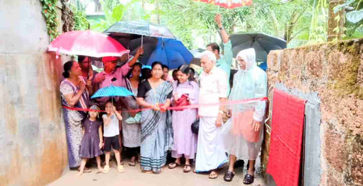 ചേര്‍ച്ചംകണ്ടി കുന്നോത്ത് കനാല്‍ റോഡ് ഉദ്ഘാടനം ചെയ്തു