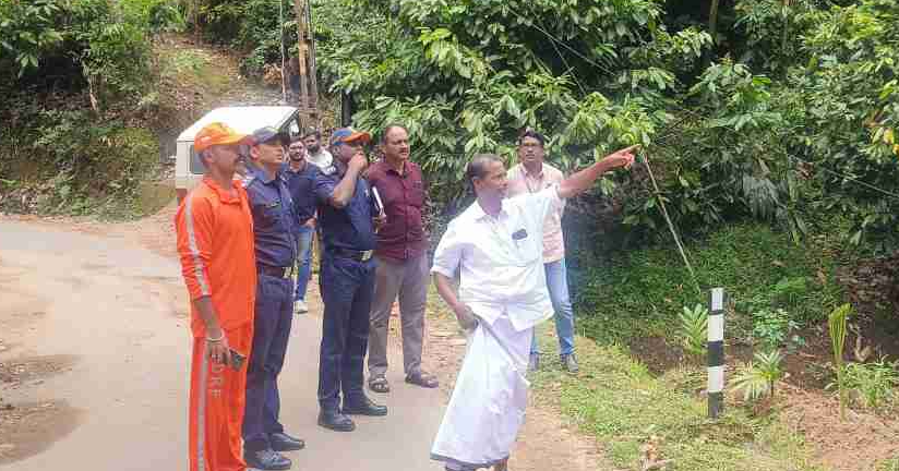 ഉടുമ്പന്‍ചോലയില്‍ ദേശീയ ദുരന്ത നിവാരണസേനയുടെ പരിശോധന