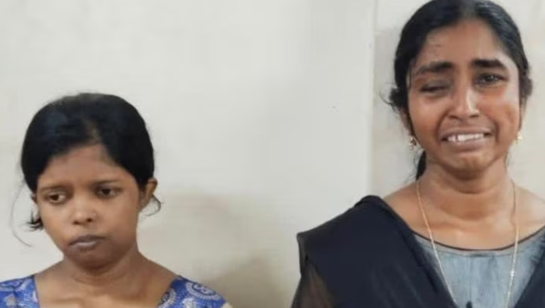 വയോധികയുടെ രണ്ടരപ്പവന്റെ മാല കവർന്നു ; വീട്ടുജോലിക്കാരികള്‍ അറസ്റ്റില്‍